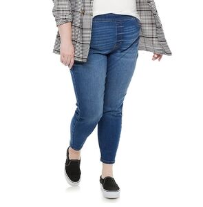 Plus Size Sonoma Comfortable Mid-Rise Jeggings